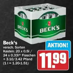 AEZ Beck's Angebot