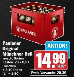 AEZ Paulaner Original Münchner Hell Angebot