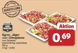Famila Nord West Gyros-, Jäger- oder Chinapfanne Angebot
