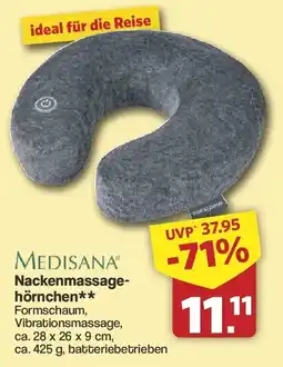 Famila Nord West MEDISANA Nackenmassagehörnchen Angebot