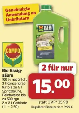 Famila Nord West Bio Essigsäure Angebot