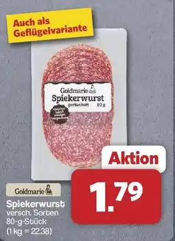 Famila Nord West Goldmarie Spiekerwurst Angebot