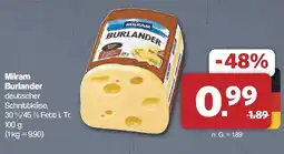 Famila Nord West Milram Burlander Angebot