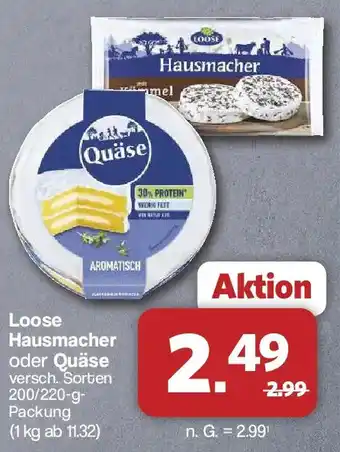 Famila Nord West Loose Hausmacher oder Quäse Angebot