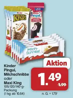 Famila Nord West Kinder Pingui, Milchschnitte oder Maxi King Angebot