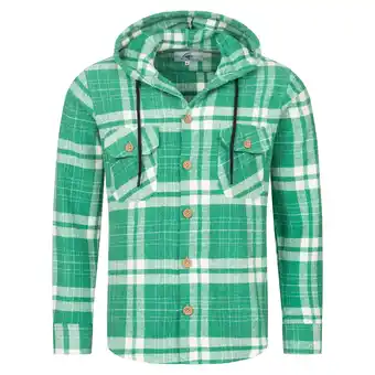 Netto Marken-Discount Rock Creek Hemd Kariertes Hemd mit Kapuze Angebot