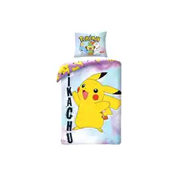 Netto Marken-Discount Pokémon Bettwäsche Set aus Baumwolle Bettdeckenbezug 140 × 200 cm Angebot