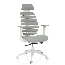 Netto Marken-Discount hjh OFFICE Profi Bürostuhl ERGO LINE W Stoff mit Armlehnen Angebot
