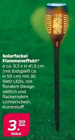 NETTO Solarfackel Flammeneffekt Angebot