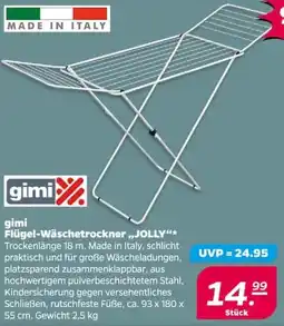 NETTO gimi Flügel-Wäschetrockner ,,JOLLY" Angebot