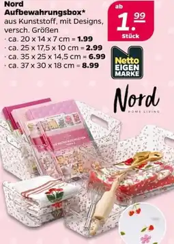 NETTO Nord Aufbewahrungsbox Angebot