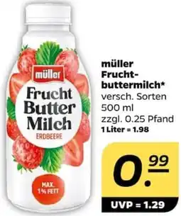 NETTO müller Fruchtbuttermilch Angebot