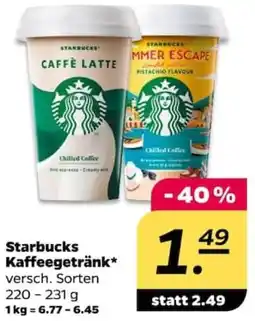 NETTO Starbucks Kaffeegetränk Angebot