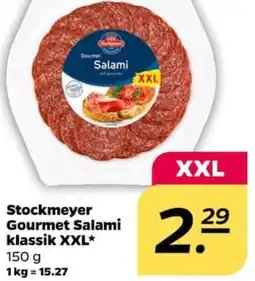 NETTO Stockmeyer Gourmet Salami klassik XXL Angebot