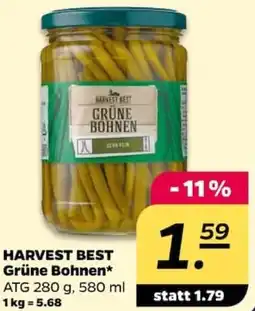 NETTO HARVEST BEST Grüne Bohnen Angebot