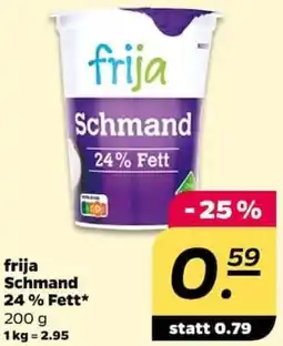 NETTO frija Schmand 24% Fett Angebot