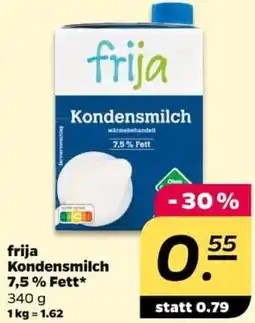 NETTO frija Kondensmilch 7,5% Fett Angebot