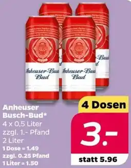 NETTO Anheuser Busch-Bud Angebot