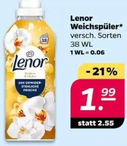 NETTO Lenor Weichspüler Angebot