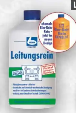Handelshof Dr. Becher Leitungsrein Angebot