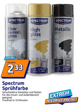 Action Spectrum Sprühfarbe Angebot