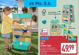 Aldi Nord TOYLINO Holz- Outdoor-Spiel Angebot