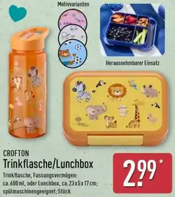 Aldi Nord CROFTON Trinkflasche/Lunchbox Angebot