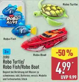 Aldi Nord ZURU Robo Turtle/ Robo Fish/Robo Boat Angebot