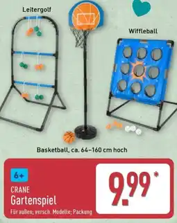 Aldi Nord CRANE Gartenspiel Angebot