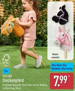 Aldi Nord TOYLINO Steckenpferd Angebot