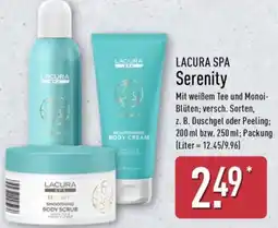 Aldi Nord LACURA SPA Serenity Angebot