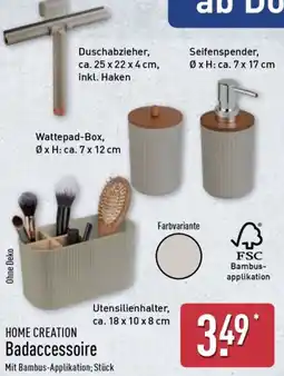 Aldi Nord HOME CREATION Badaccessoire Angebot
