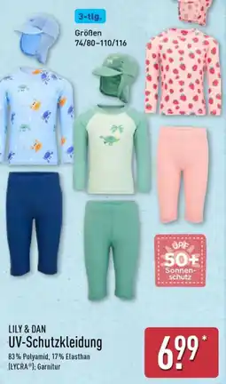 Aldi Nord LILY & DAN UV-Schutzkleidung Angebot