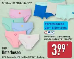 Aldi Nord L&D Unterhosen Angebot
