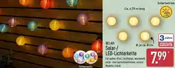 Aldi Nord BELAVI Solar-/ LED-Lichterkette Angebot