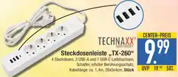 E-Center TECHNAXX Steckdosenleiste ,,TX-260" Angebot