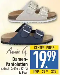 E-Center Annie G. Damen Pantoletten Angebot