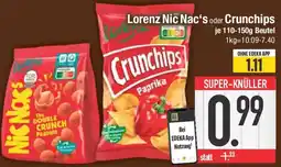 E-Center Lorenz Nic Nac's oder Crunchips Angebot