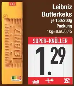 E-Center Leibniz Butterkeks Angebot