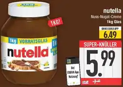 E-Center nutella Nuss-Nugat-Creme Angebot