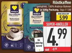 E-Center EDEKA Herzstücke Röstkaffee Angebot