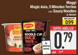 E-Center Maggi Magic Asia, 5 Minuten Terrine oder Saucy Noodles Angebot