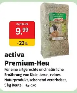 Das Futterhaus activa Premium-Heu Angebot