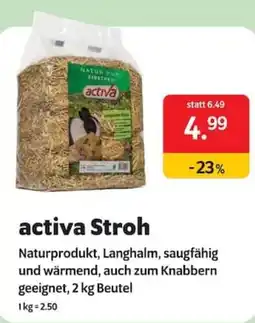 Das Futterhaus activa Stroh Angebot