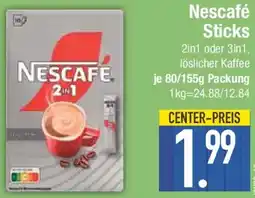 E-Center Nescafé Sticks Angebot