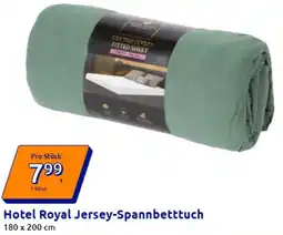 Action Hotel Royal Jersey-Spannbetttuch Angebot
