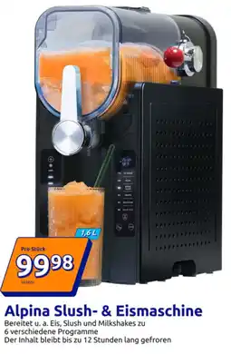 Action Alpina Slush- & Eismaschine Angebot