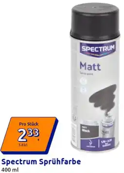 Action Spectrum Sprühfarbe Angebot