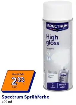 Action Spectrum Sprühfarbe Angebot