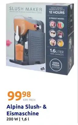 Action Alpina slush- & eismaschine Angebot